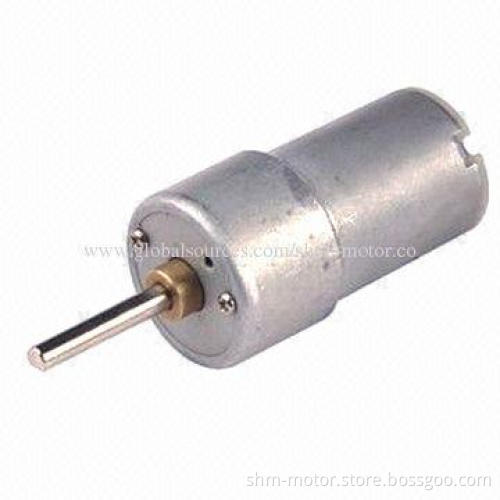 DC geared motor for display screen